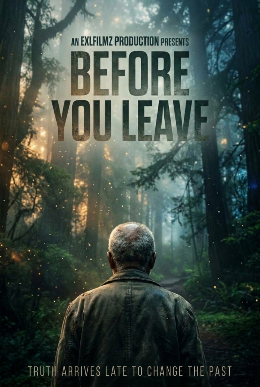 BEFORE YOU LEAVE poster